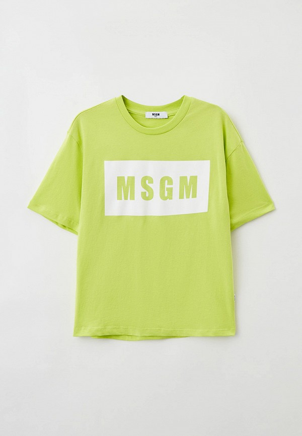

Футболка MSGM Kids, Зеленый