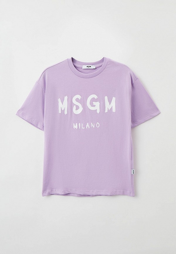 

Футболка MSGM Kids, Фиолетовый
