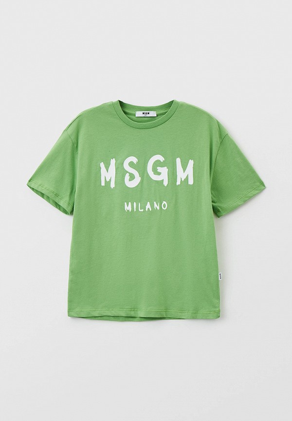 

Футболка MSGM Kids, Зеленый