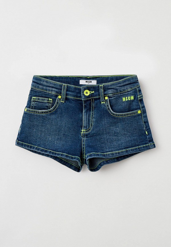 

Шорты джинсовые MSGM Kids, Синий