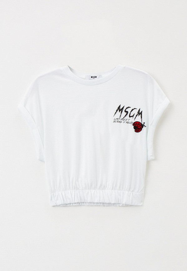 

Футболка MSGM Kids, Белый