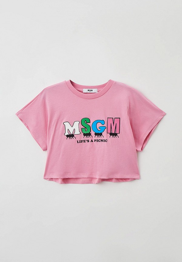 

Футболка MSGM Kids, Розовый