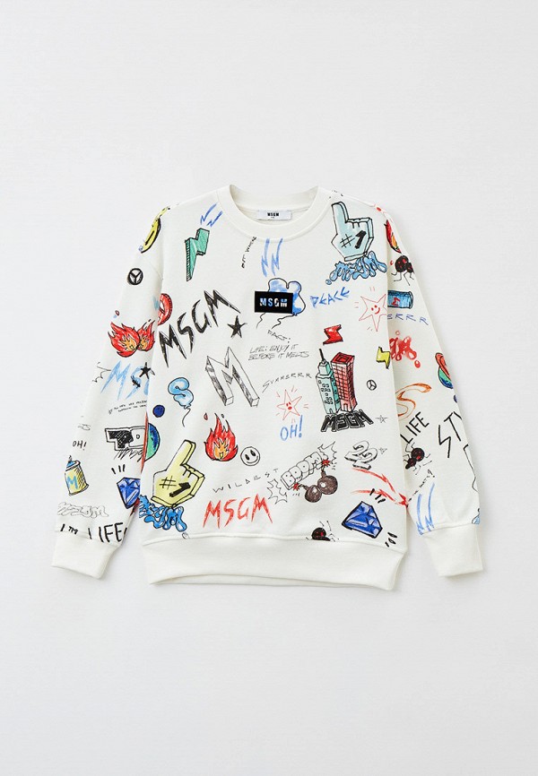 

Свитшот MSGM Kids, Белый