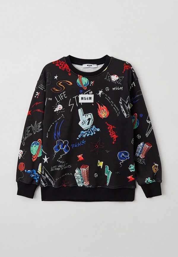 

Свитшот MSGM Kids, Черный