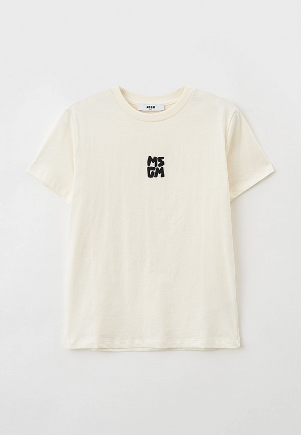 

Футболка MSGM Kids, Бежевый
