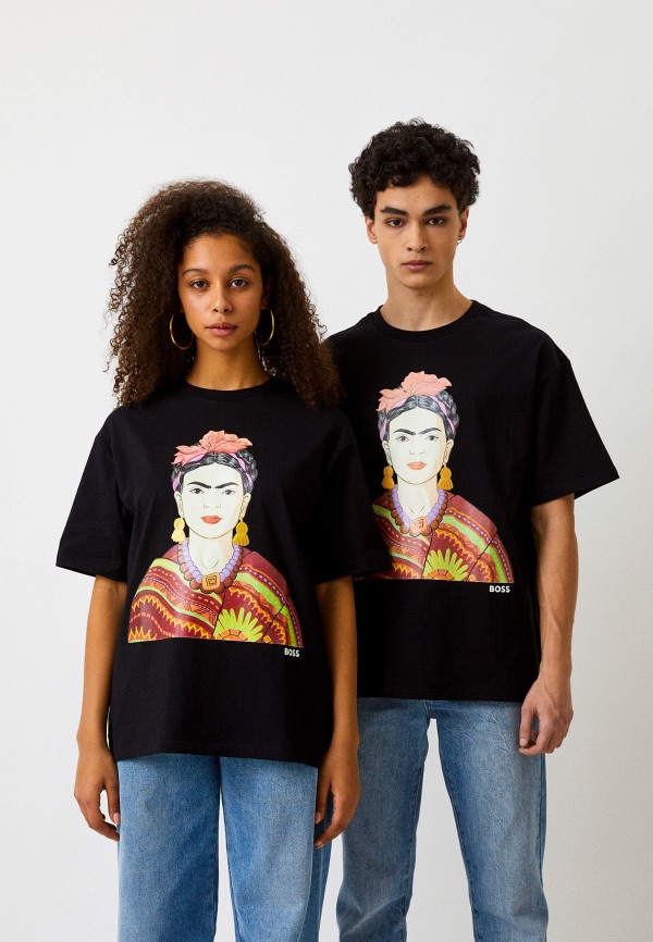 

Футболка Boss, Черный, FRIDA CAPSULE