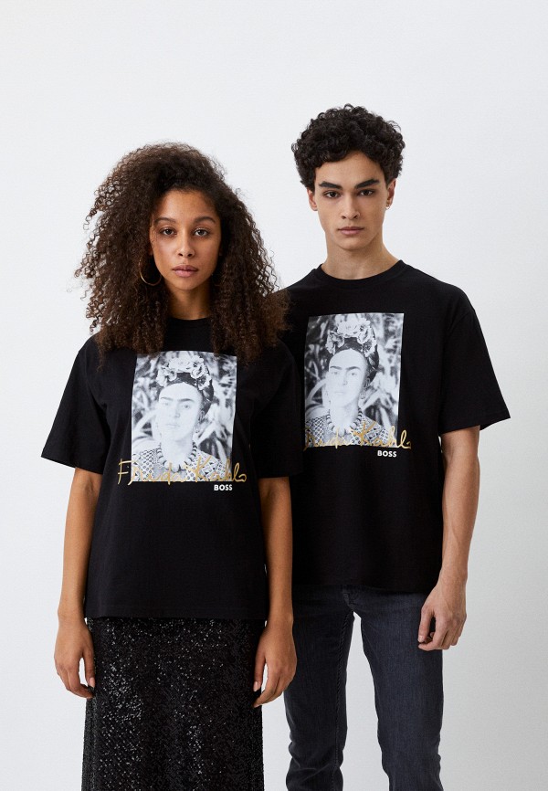 

Футболка Boss, Черный, FRIDA CAPSULE