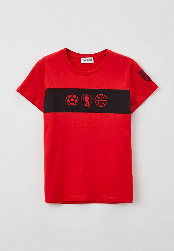 

Футболка Bikkembergs, Красный