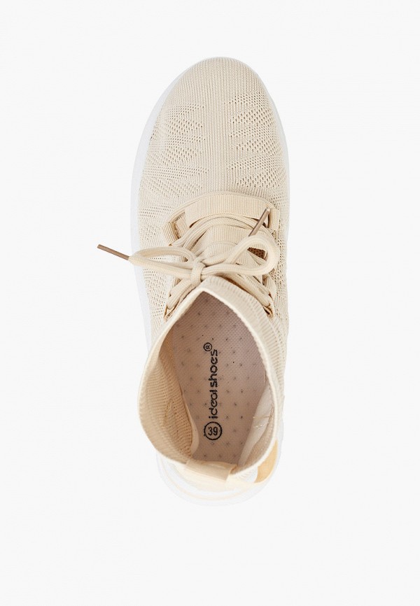Кроссовки Ideal Shoes бежевый, размер 36, фото 4