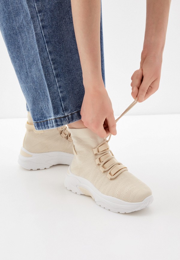 Кроссовки Ideal Shoes бежевый, размер 36, фото 6