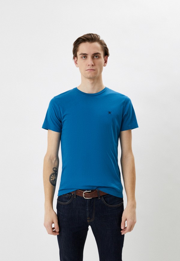 

Футболка Hackett London, Синий, SS LOGO TEE