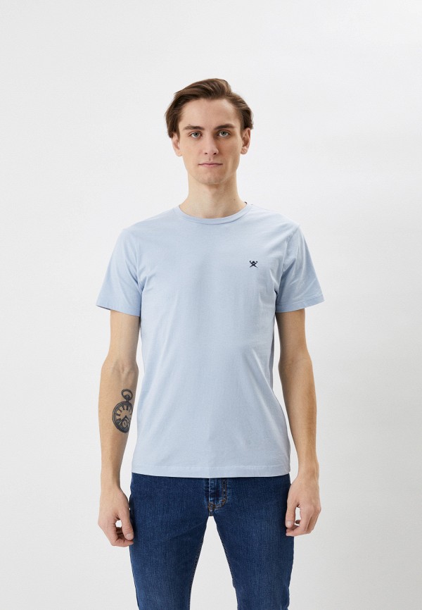 

Футболка Hackett London, Голубой, SS LOGO TEE
