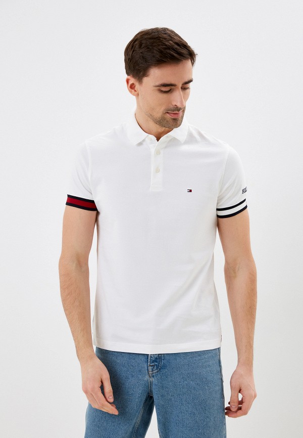 

Поло Tommy Hilfiger, Белый