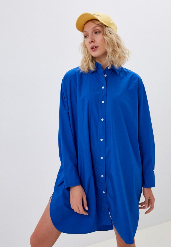 Платье Tommy Hilfiger синий WW0WW37102 RTLACH809701