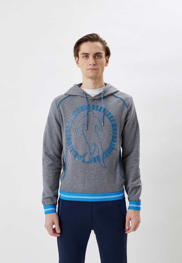 

Худи Bikkembergs, Серый