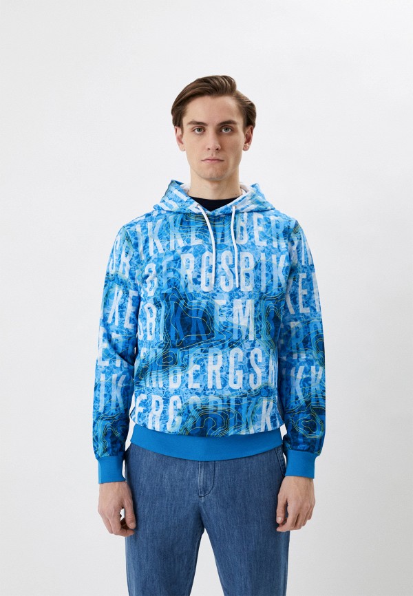 

Худи Bikkembergs, Голубой