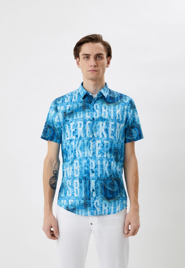 

Рубашка Bikkembergs, Синий