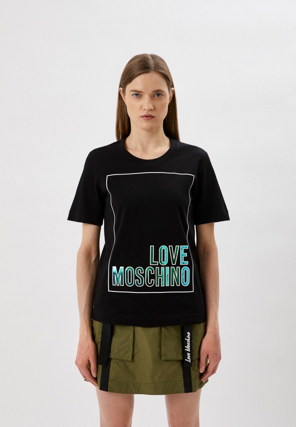 

Футболка Love Moschino, Черный