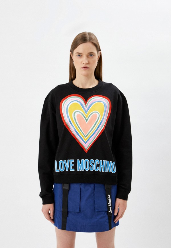 

Свитшот Love Moschino, Черный