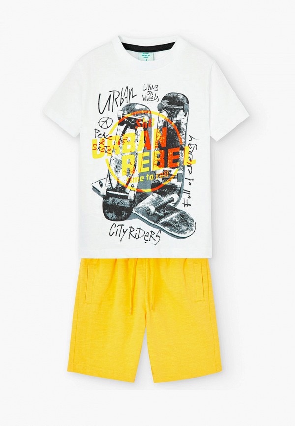 Футболка и шорты Boboli комплект одежды boboli футболка и шорты повседневный стиль размер 104 горчичный