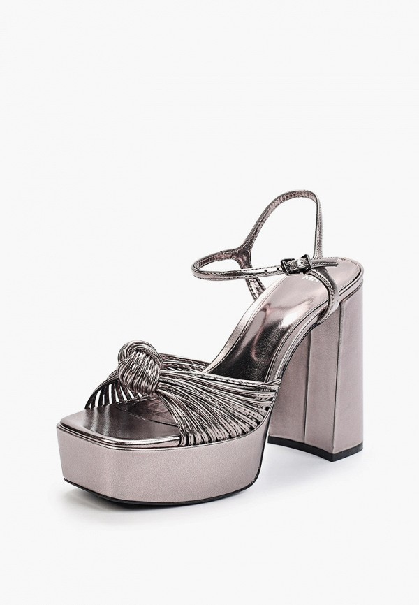 Босоножки Mango серебряный, размер 39, фото 2