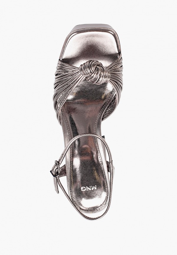 Босоножки Mango серебряный, размер 39, фото 4