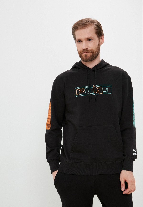 

Худи PUMA, Черный, SWxP Graphic Hoodie TR PUMA Black