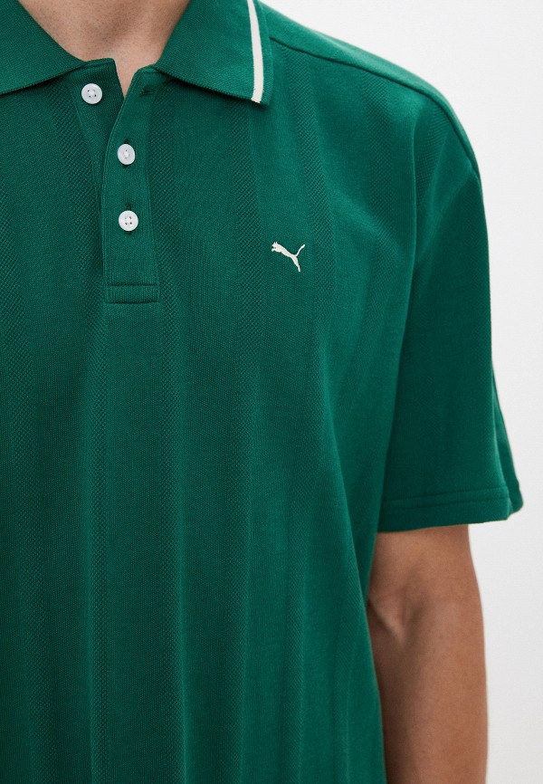 Поло PUMA зеленый, размер 46, фото 3