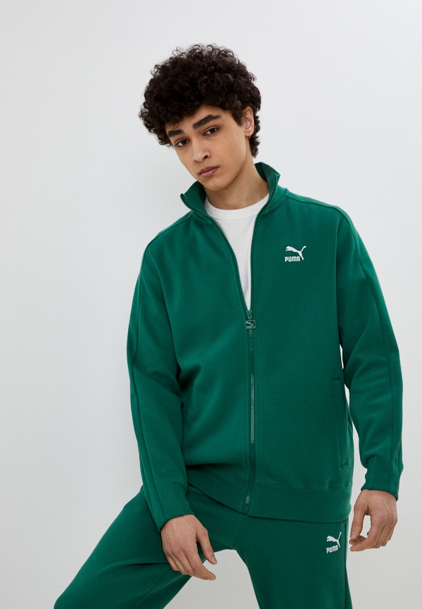 

Олимпийка PUMA, Зеленый, T7 Track Jacket DK Vine