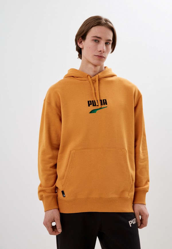 Худи PUMA DOWNTOWN Logo Hoodie TR Desert Clay