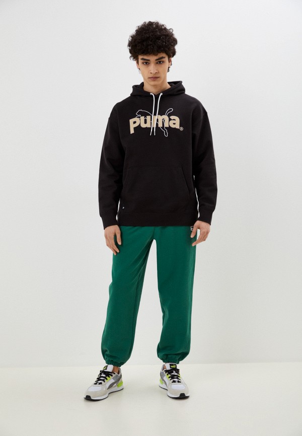 Худи PUMA черный, размер 50, фото 2