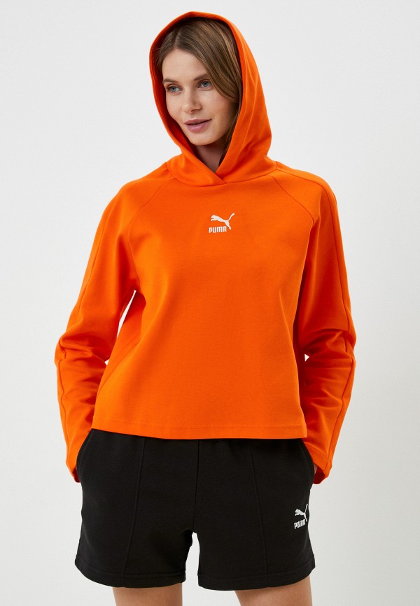 

Худи PUMA, Оранжевый, T7 Hoodie DK Cayenne Pepper
