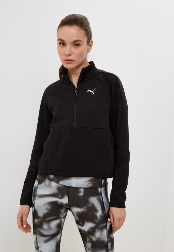 

Олимпийка PUMA, Черный, EVOSTRIPE Half-Zip Crew PUMA Black