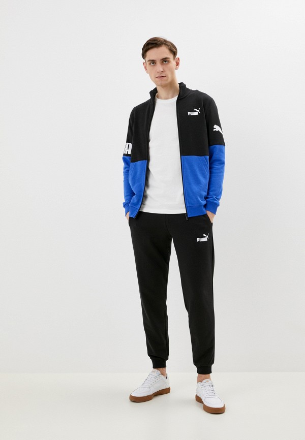 

Костюм спортивный PUMA, Разноцветный, PUMA POWER Sweat Suit TR cl PUMA Black-R