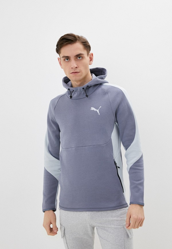 

Худи PUMA, Серый, EVOSTRIPE Hoodie DK Gray Tile