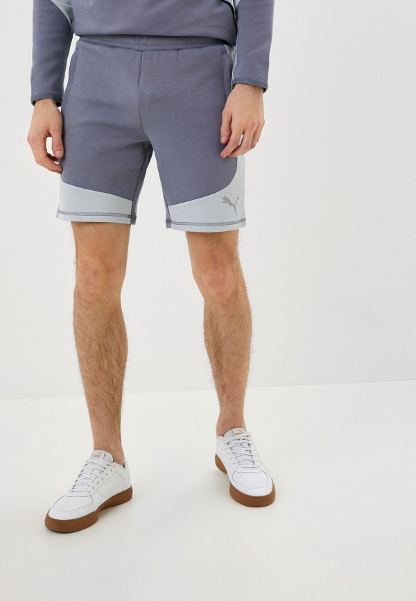 

Шорты спортивные PUMA, Серый, EVOSTRIPE Shorts 8" DK Gray Tile