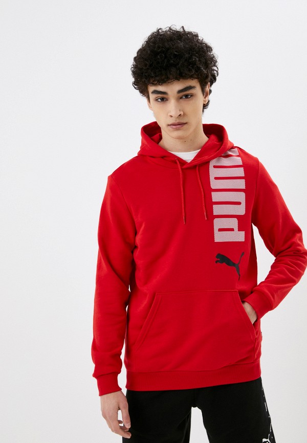 

Худи PUMA, Красный, ESS+ LOGO LAB Hoodie TR For All Time Red
