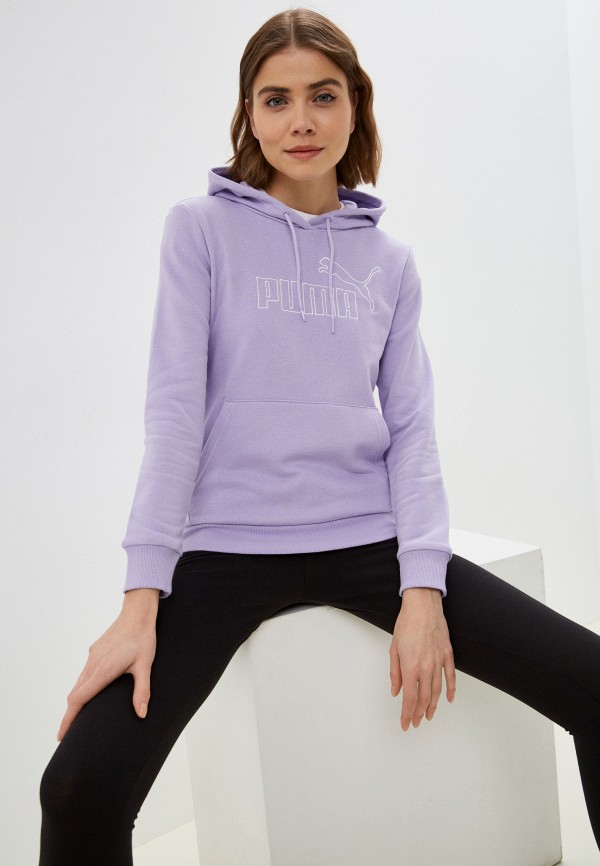 

Худи PUMA, Фиолетовый, ESS Elevated Hoodie Vivid Violet