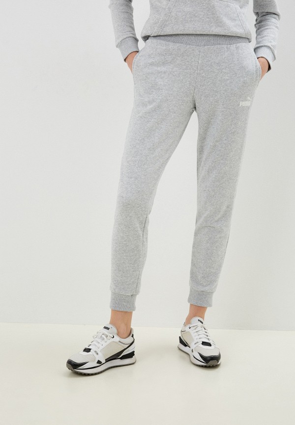 

Брюки спортивные PUMA, Серый, ESS Elevated Pants Light Gray Heather