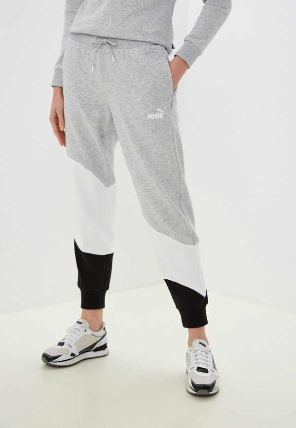 

Брюки спортивные PUMA, Серый, PUMA POWER Cat Pants TR Light Gray Heath