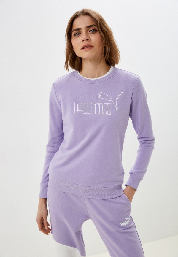 

Свитшот PUMA, Фиолетовый, ESS Elevated Crew Vivid Violet