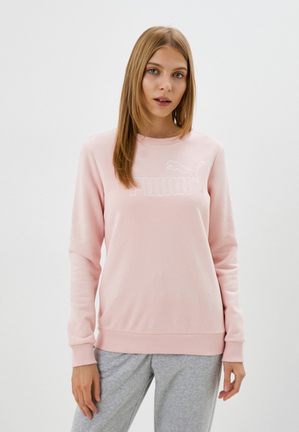 

Свитшот PUMA, Розовый, ESS Elevated Crew Rose Dust