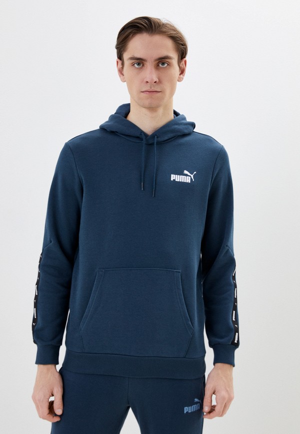 

Худи PUMA, Синий, ESS+ Tape Hoodie TR Dark Night