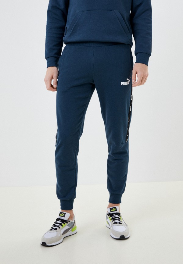 

Брюки спортивные PUMA, Синий, ESS+ Tape Sweatpants TR cl Dark Night