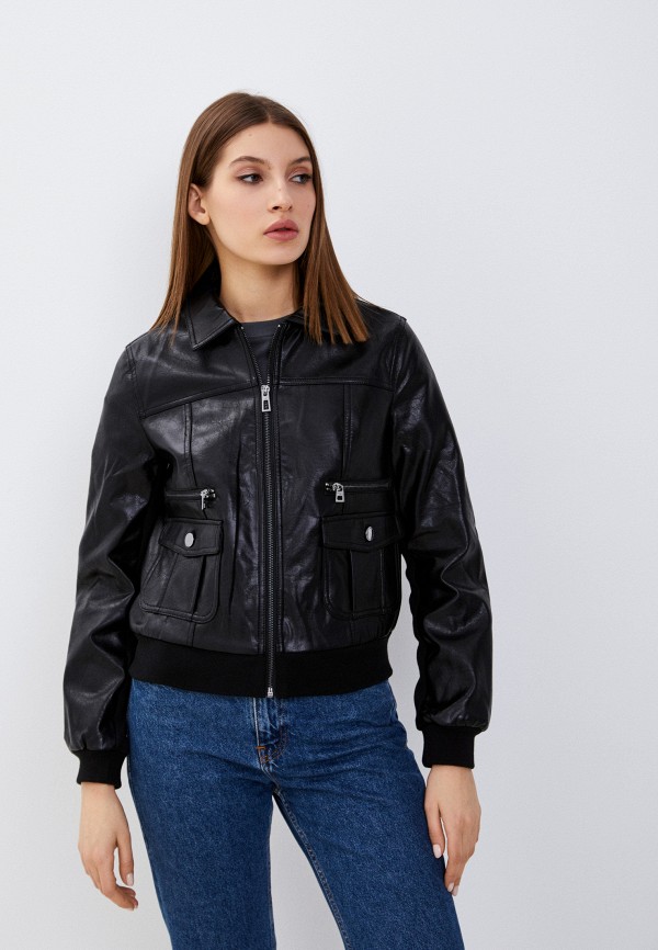 

Куртка кожаная Desigual, Черный