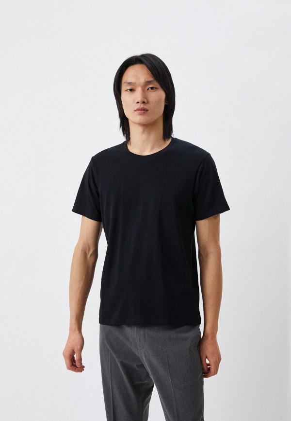 

Футболка UNIQLO, Черный, из хлопка SUPIMA