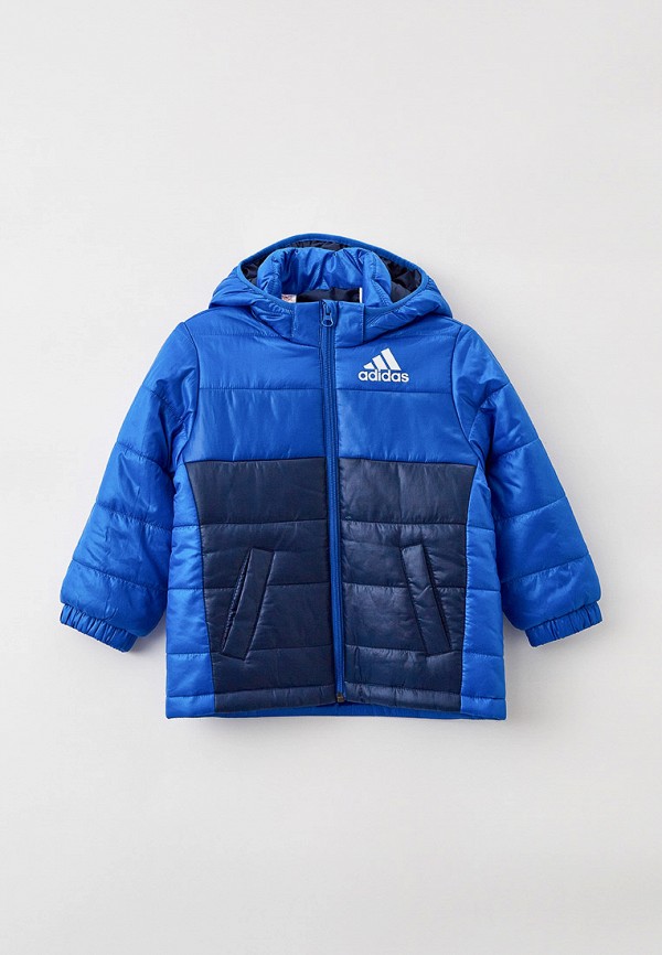 Куртка утепленная adidas синего цвета
