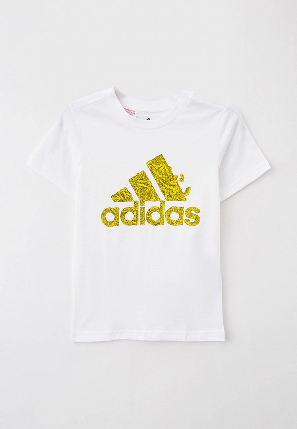 Футболка adidas белый, размер 128, фото 1