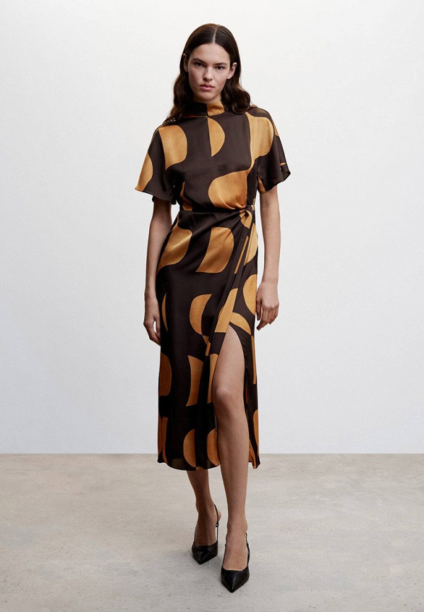 

Платье Mango, Коричневый, LILY