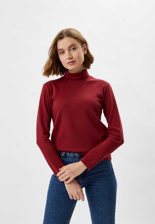 

Водолазка UNIQLO, Красный, из хлопка